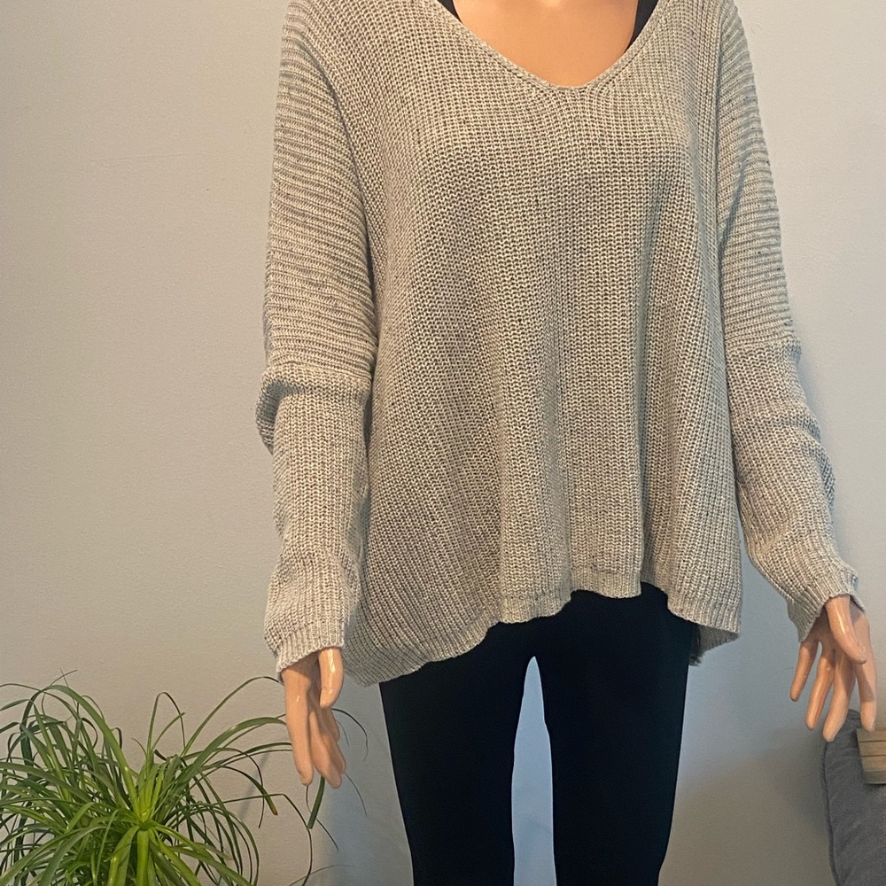 Cozy Gray Sweater